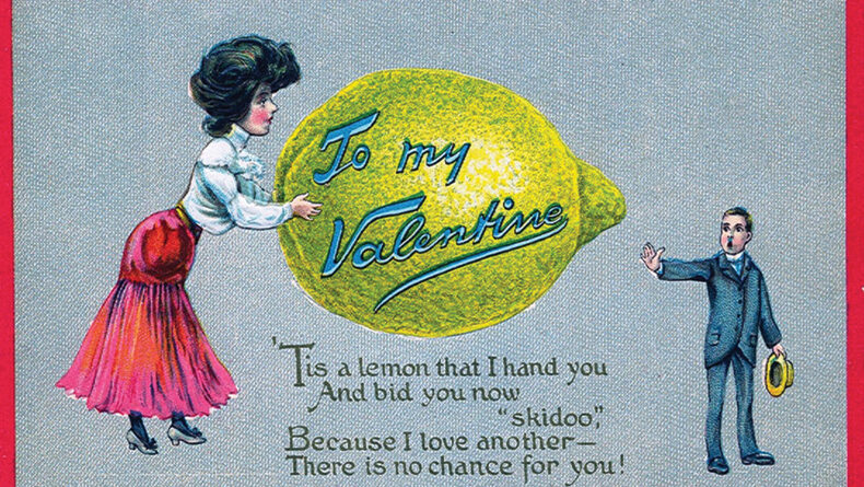 Vintage Valentine Card ~ I'll Quit Teasing All The Time..